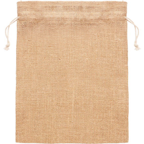 Medium Jute Gift Bag 25x32cm_BEIGE_front