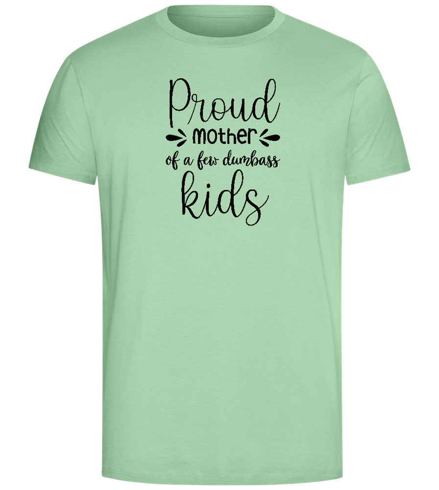 Proud Mother Design - Comfort Unisex T-Shirt_ICE GREEN_front