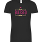 Im a Blessed Mom Design - Comfort women's t-shirt_DEEP BLACK_front