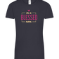 Im a Blessed Mom Design - Comfort women's t-shirt_MARINE_front