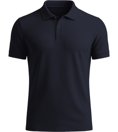 Premium Unisex Polo Shirt_FRENCH NAVY_front
