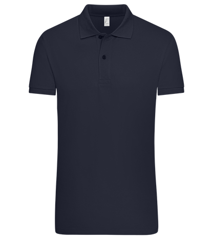 Premium Unisex Polo Shirt_FRENCH NAVY_front