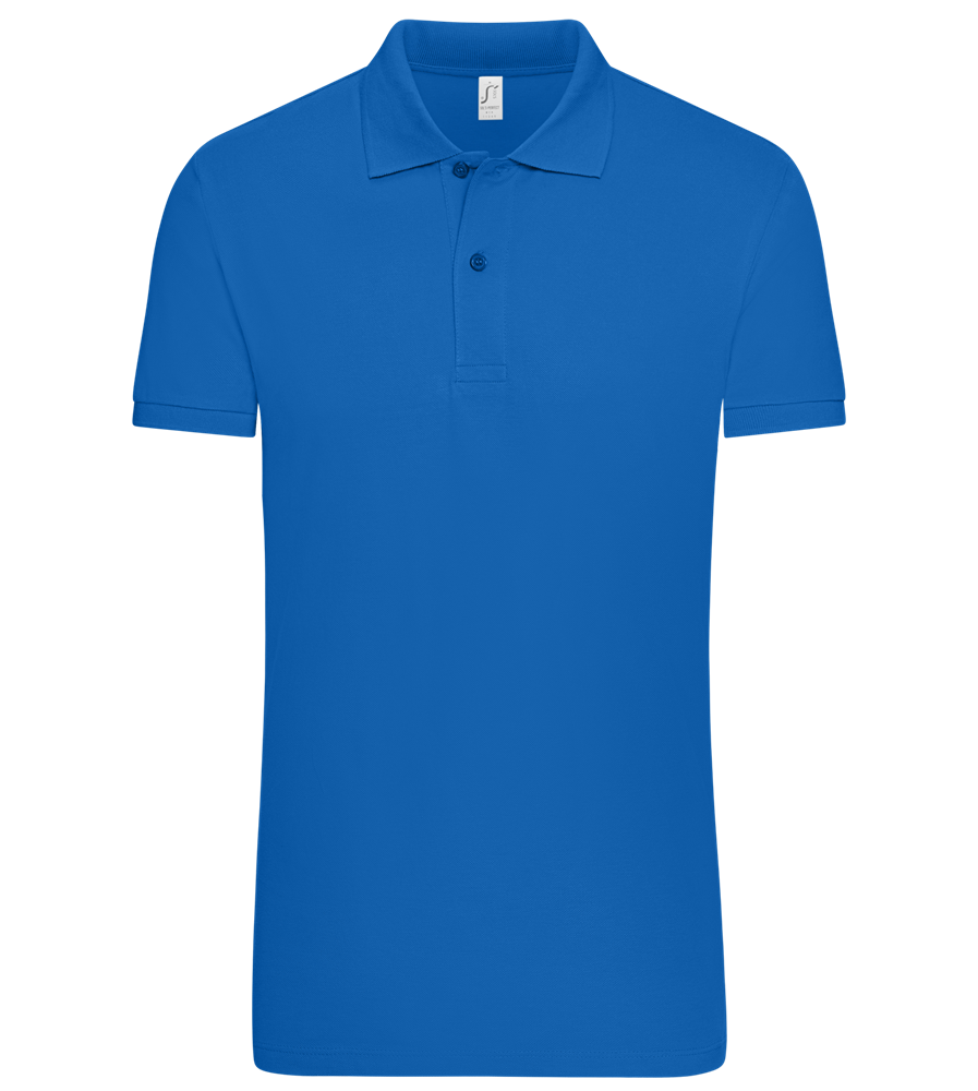 Premium Unisex Polo Shirt_ROYAL_front