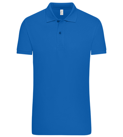 Premium Unisex Polo Shirt_ROYAL_front