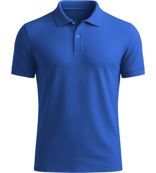Premium Unisex Polo Shirt_ROYAL_front
