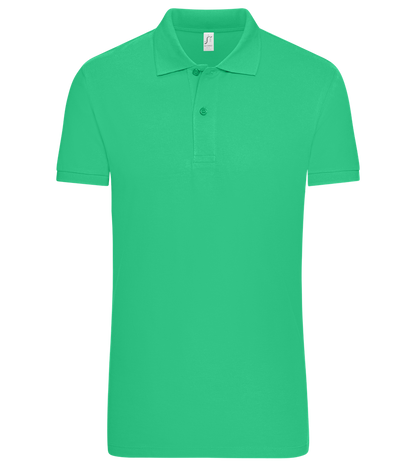 Premium Unisex Polo Shirt_SPRING GREEN_front