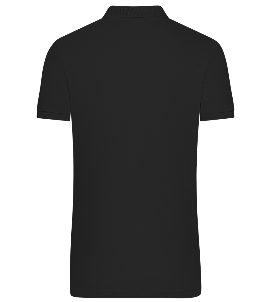 Premium Unisex Polo Shirt_BLACK_back