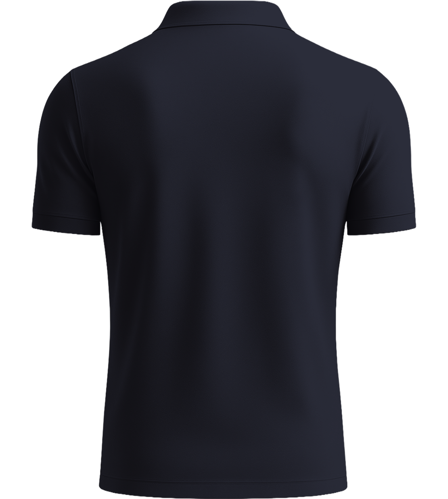 Premium Unisex Polo Shirt_FRENCH NAVY_back