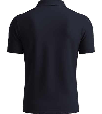 Premium Unisex Polo Shirt_FRENCH NAVY_back