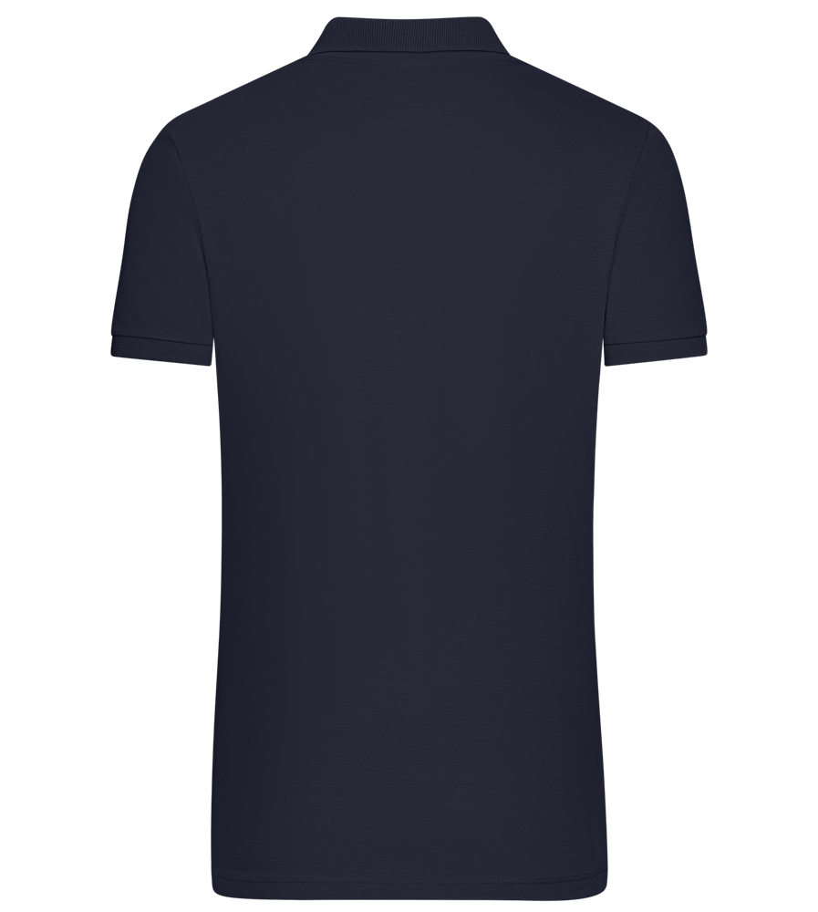 Premium Unisex Polo Shirt_FRENCH NAVY_back