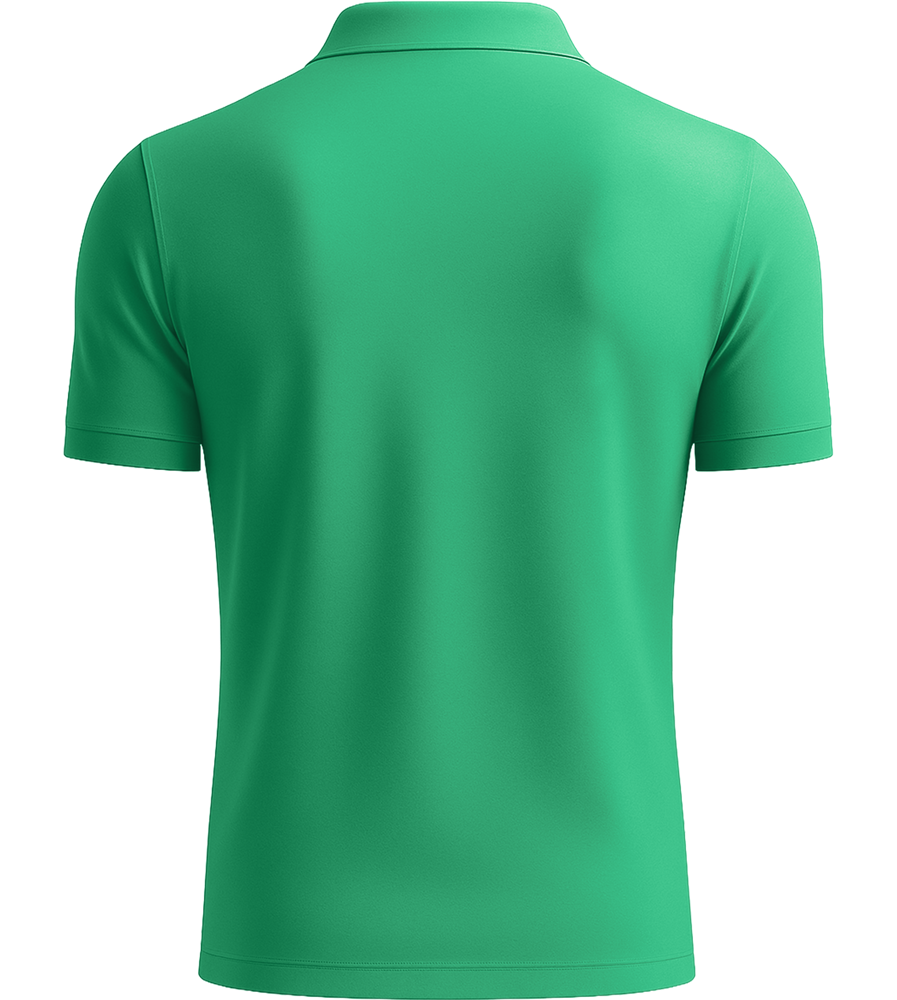 Premium Unisex Polo Shirt_SPRING GREEN_back