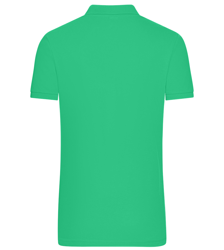 Premium Unisex Polo Shirt_SPRING GREEN_back