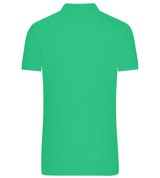 Premium Unisex Polo Shirt_SPRING GREEN_back