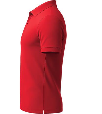 Premium Unisex Polo Shirt_BRIGHT RED_left