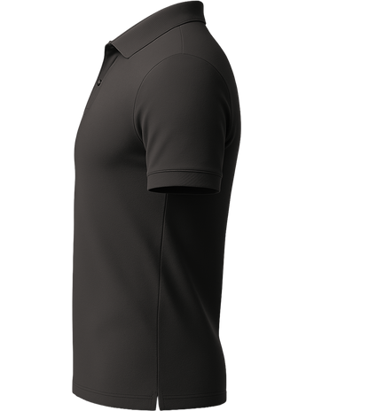 Premium Unisex Polo Shirt_CARBON GREY_left