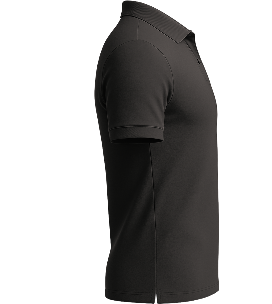 Premium Unisex Polo Shirt_CARBON GREY_right