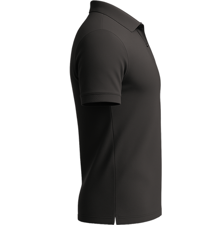 Premium Unisex Polo Shirt_CARBON GREY_right
