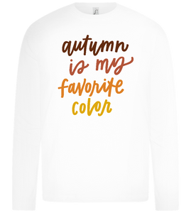 My Favorite Color is Autumn Design - Premium kids long sleeve t-shirt