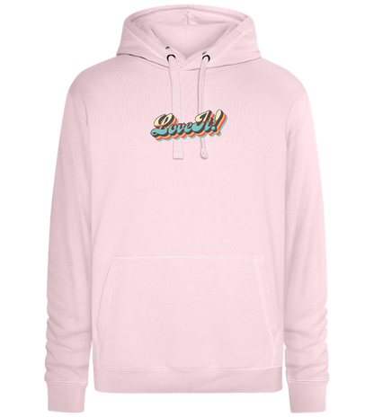 Love It! Design - Premium unisex hoodie_LIGHT PEACH ROSE_front