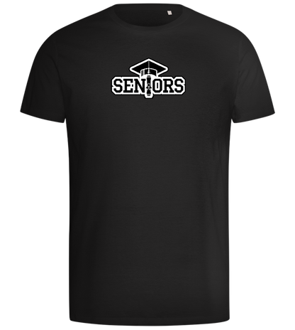 Senior Design - Comfort men's t-shirt_DEEP BLACK_front