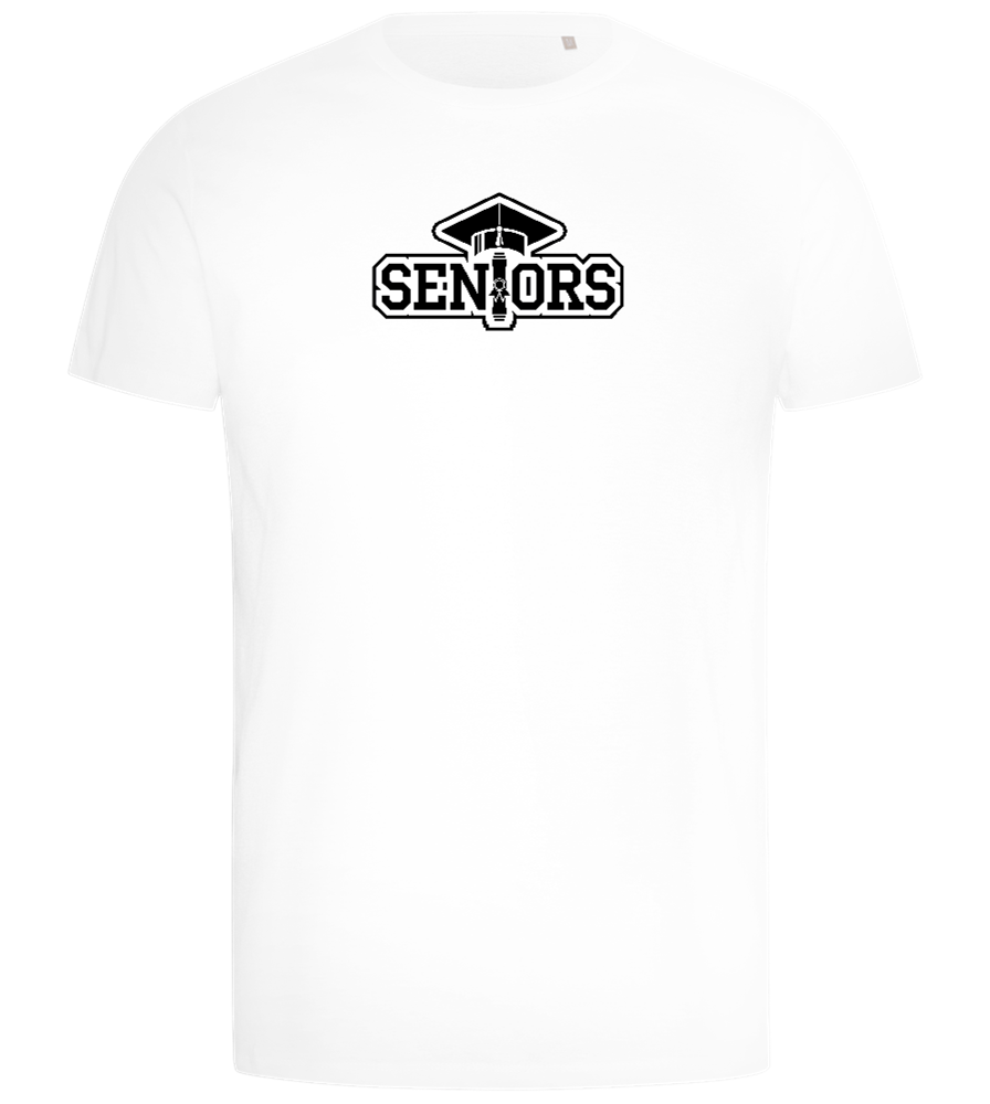 Senior Design - Comfort men's t-shirt_WHITE_front