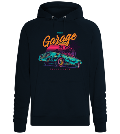 California Sunset Drive Design - Comfort unisex hoodie_BLACK_front