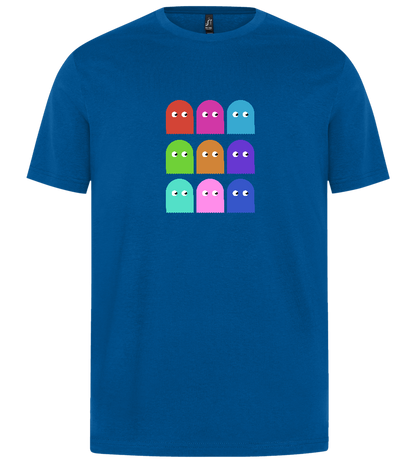 Oldschool Ghosts Design - Premium unisex regular fit t-shirt_ROYAL BLUE 2_front