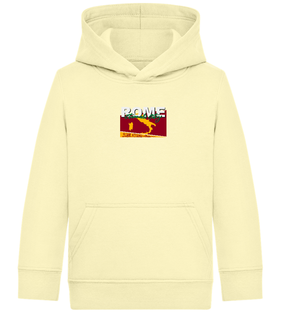 Eternal City Design - Comfort Kids Hoodie_AMARELO CLARO_front