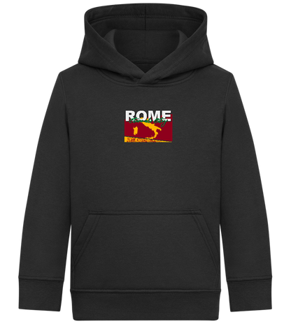 Eternal City Design - Comfort Kids Hoodie_BLACK_front