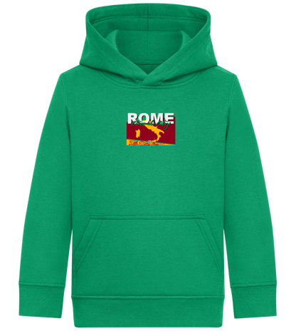 Eternal City Design - Comfort Kids Hoodie_MEADOW GREEN_front