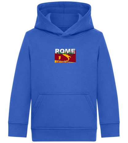 Eternal City Design - Comfort Kids Hoodie_ROYAL_front