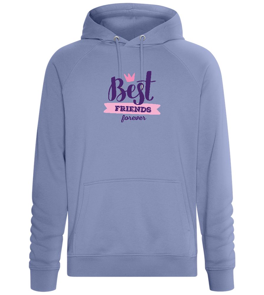 BFF Crown Design - Comfort unisex hoodie_BLUE_front