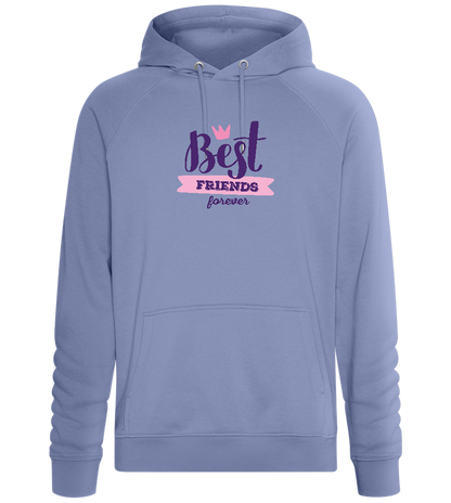 BFF Crown Design - Comfort unisex hoodie_BLUE_front