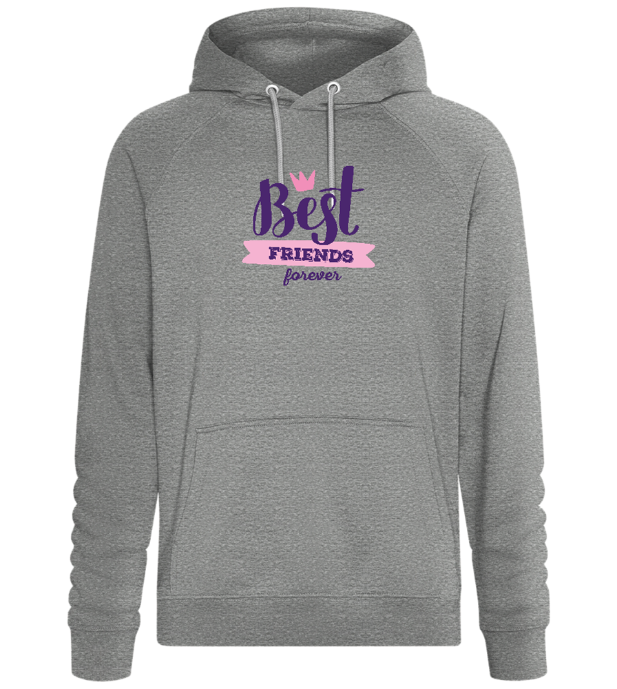 BFF Crown Design - Comfort unisex hoodie_ORION GREY II_front