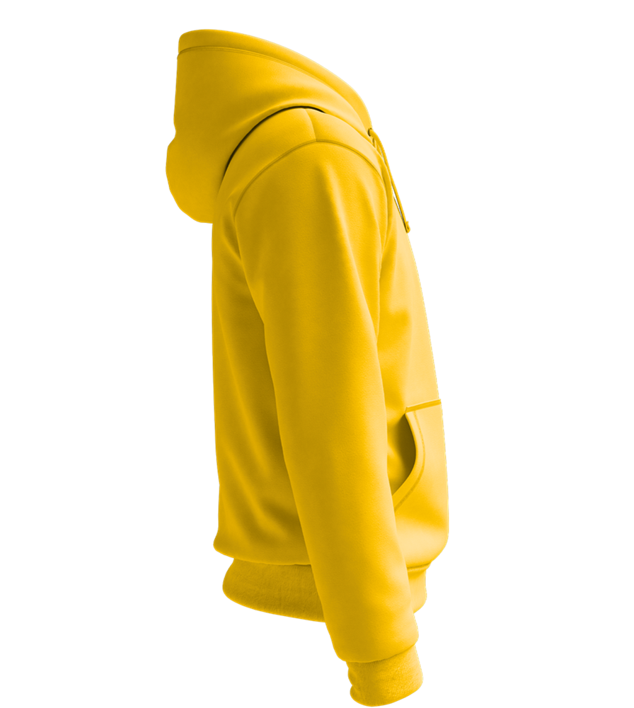 Mysterious Anime Girl Design - Premium Essential Unisex Hoodie_YELLOW_right