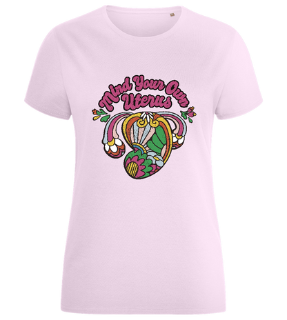 Mind Your Own Design - Comfort women's fitted t-shirt_LIGHT PINK_front