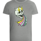 Rainbow Skull Thunders Design - Comfort boys fitted t-shirt_ORION GREY_front