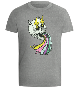 Rainbow Skull Thunders Design - Comfort boys fitted t-shirt