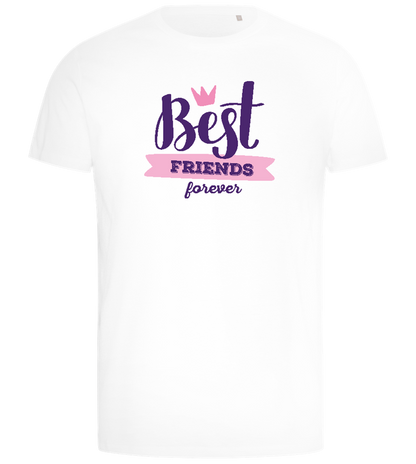 Best Friends Forever 1 Design - Comfort men's t-shirt_WHITE_front