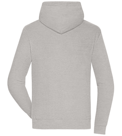 Cafe Racer Motor Design - Premium unisex hoodie_ORION GREY II_back