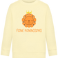 Fijne Koningsdag Design - Comfort Kids Sweater_AMARELO CLARO_front