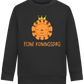 Fijne Koningsdag Design - Comfort Kids Sweater_BLACK_front