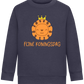 Fijne Koningsdag Design - Comfort Kids Sweater_FRENCH NAVY_front