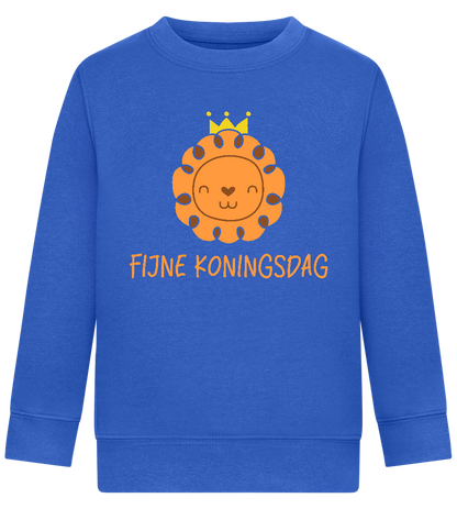 Fijne Koningsdag Design - Comfort Kids Sweater_ROYAL_front