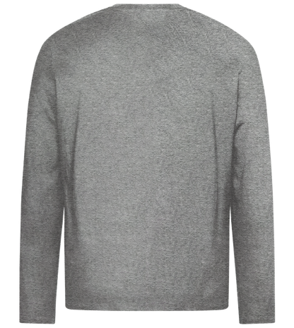 Retro F1 Design - Premium men's long sleeve t-shirt_ORION GREY_back