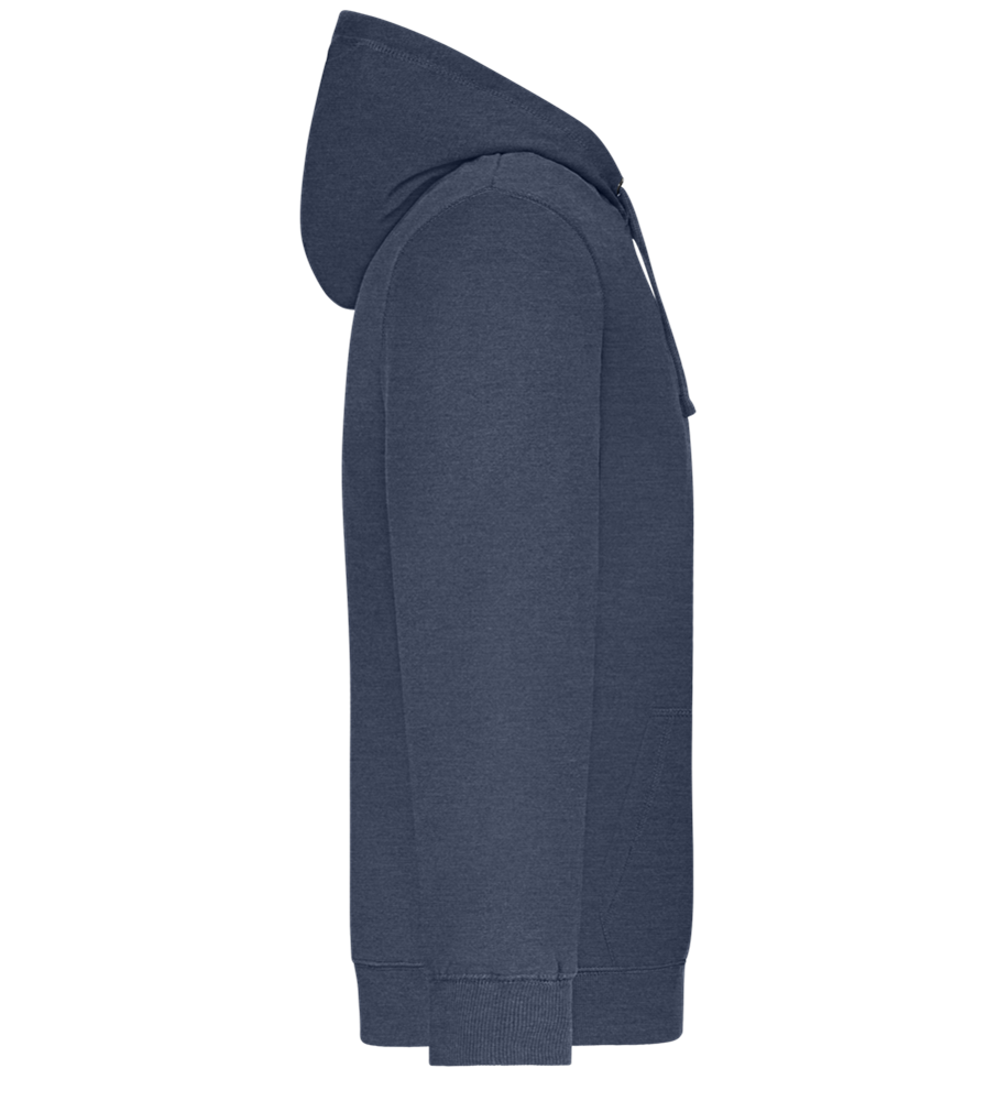 Keep Growing Design - Premium unisex hoodie_DENIM CHINA_right