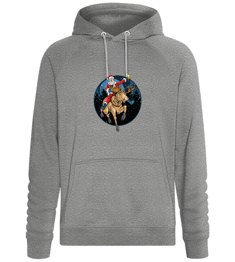 Santa Joyride Design - Comfort unisex hoodie_ORION GREY II_front