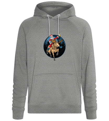 Santa Joyride Design - Comfort unisex hoodie_ORION GREY II_front