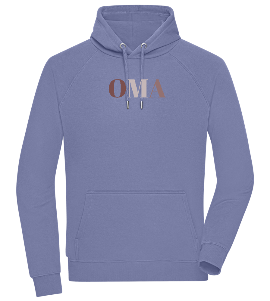 OMA Design - Comfort unisex hoodie_BLUE_front