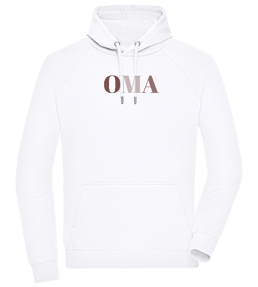 OMA Design - Comfort unisex hoodie_WHITE_front